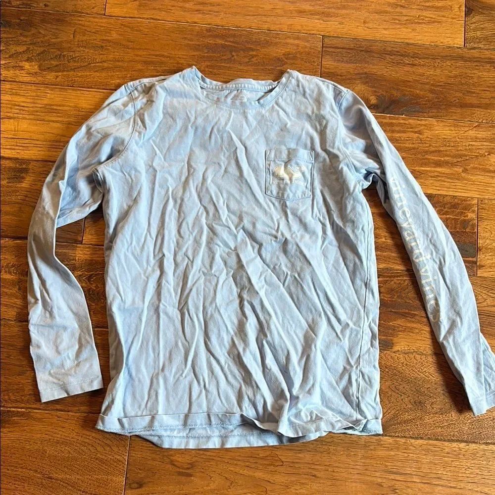 Vineyard Vines Nantucket Light Blue Long Sleeve Shirt